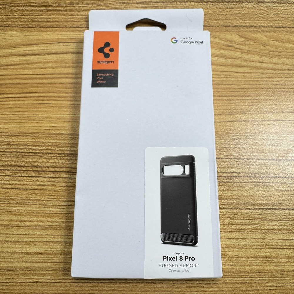 Spigen Google‎ Pixel 8 Pro [Rugged Armor] Case Shockproof Slim Cover ACS06314